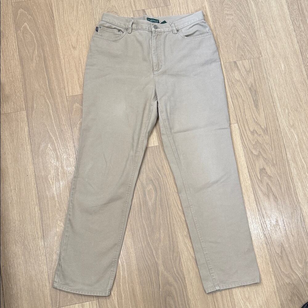Lauren Ralph Lauren Beige Vintage Jeans Size 14